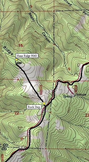 hans ridge map