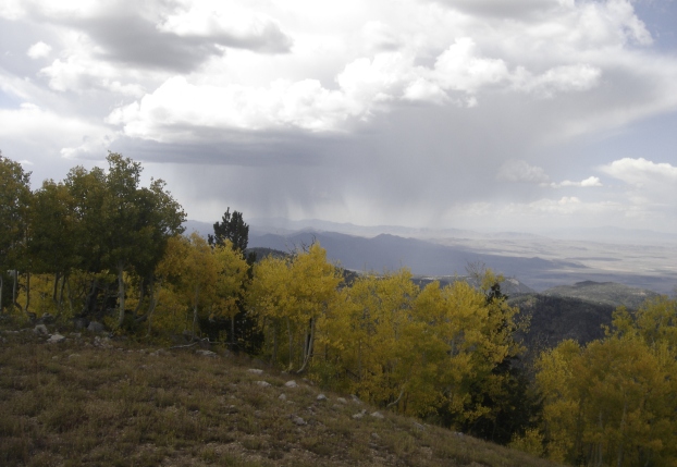 summit of Mine Camp Peak.  