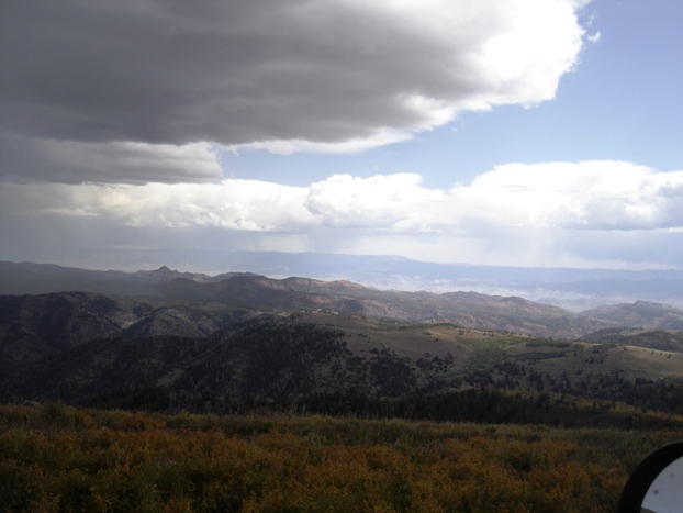 Thunderstorm near Mine Camp Peak.  