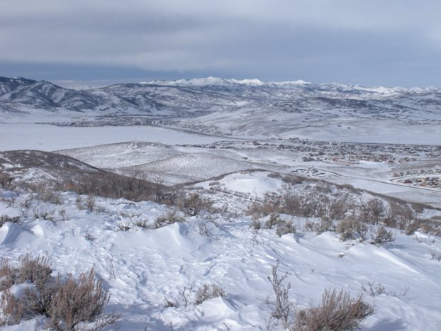 Grandview Peak in far distance