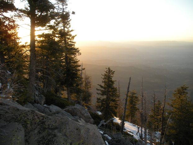 Sunrise on Signal Peak