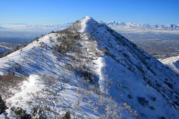 Perkins Peak in daylight