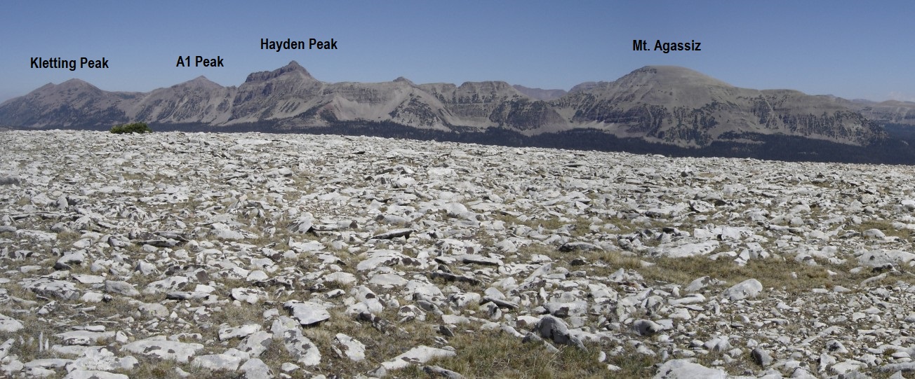 Uintas from Murdock Mountain
