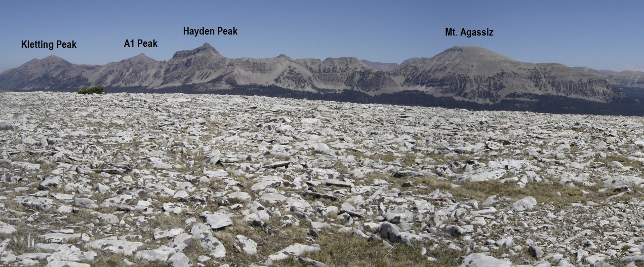 Uintas from Murdock Mountain