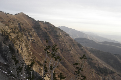 Hiking Timpanogos trail