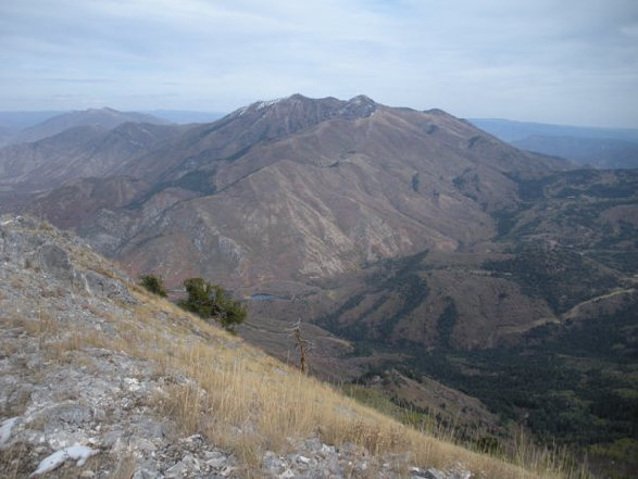 Santiquin Peak and Loafer Mountain