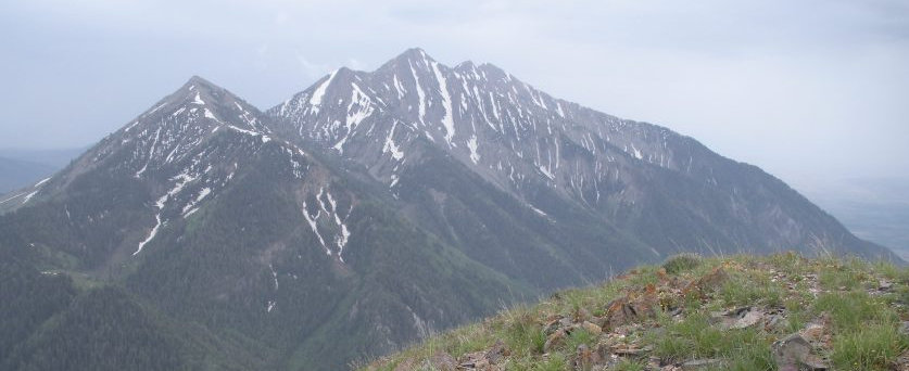 North Peak and Mount Nebo 