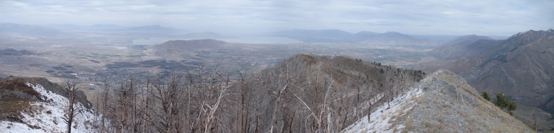 Utah Lake from Dry Mountain