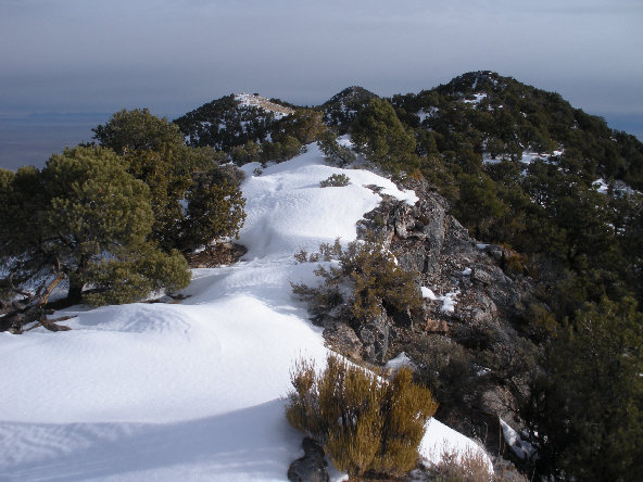 Dutch Mountain ridge peaks