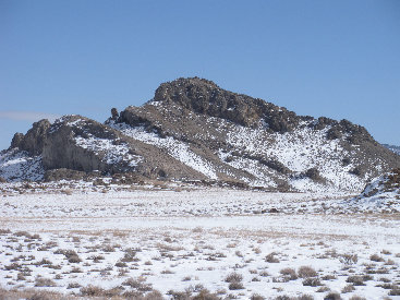 Utah Rock from road