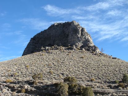 Notch Peak trail 