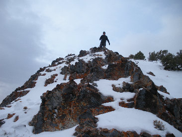 summit of Woodman Peak