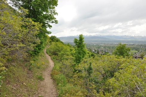 Bonneville Shoreline Trail hike