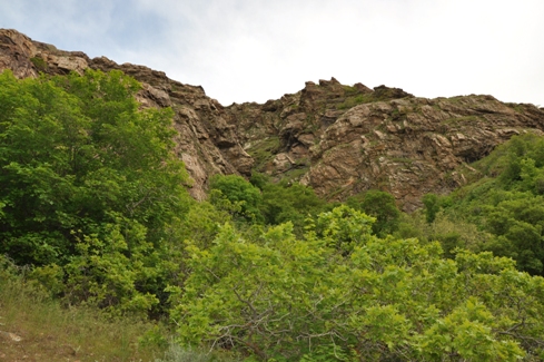 Cliffs above Sandy Utah