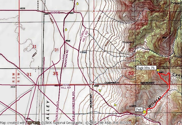 Eagle Mountain Utah Map