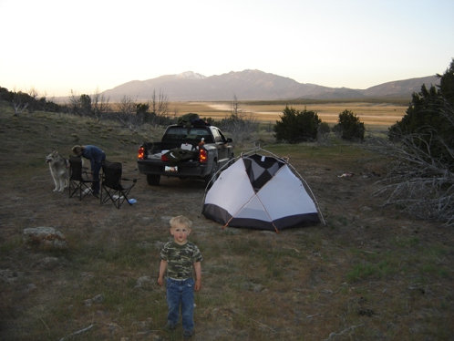 Camping in the Western Desert 