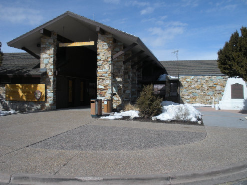 Golden Spike visitors  center