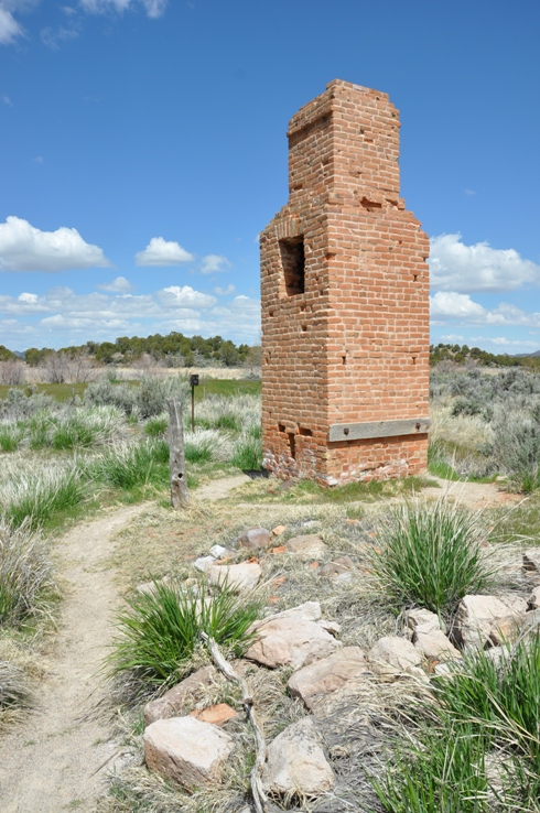 Original foundry chimney  