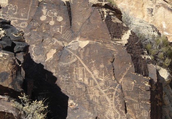 Parowan Gap Petroglyphs