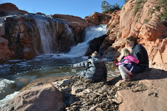 Gunlock reservoir pools