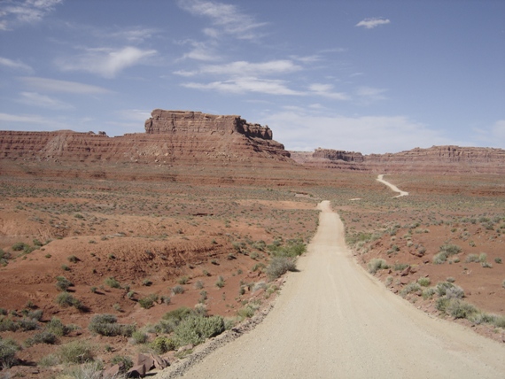 Valley of the Gods road