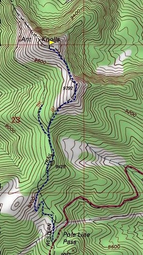 ant knolls map