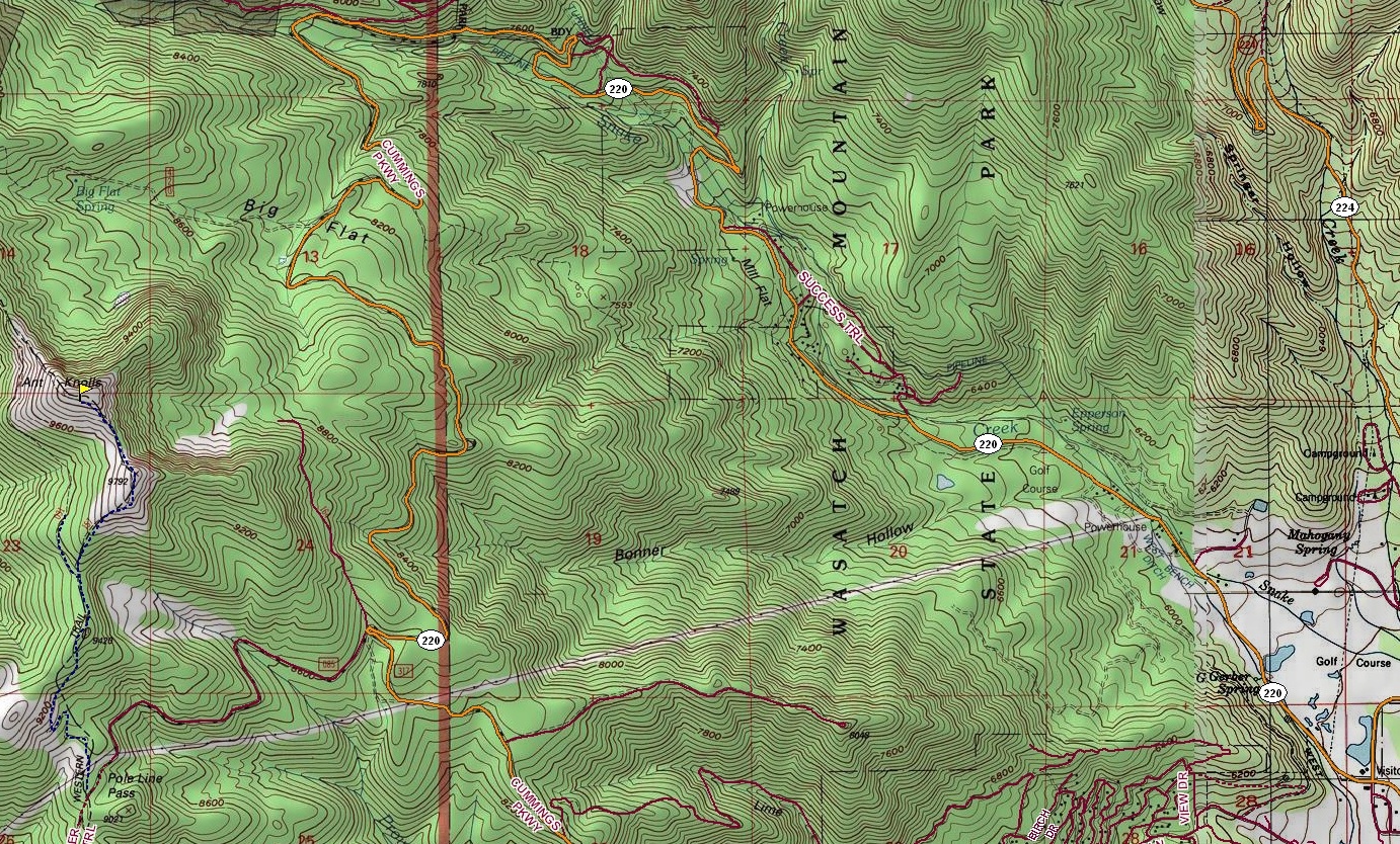 ant knolls map