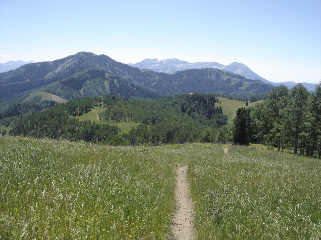 Mill Canyon Peak and Mt. Timpanogos