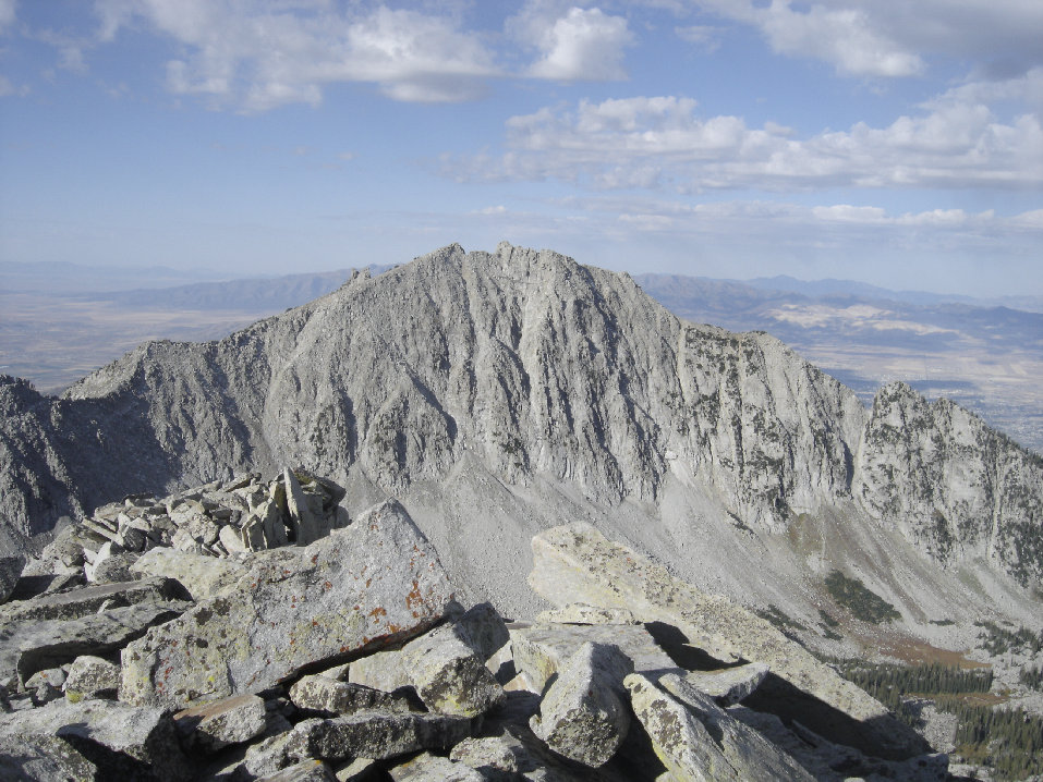 Lone Peak from South Thunder 