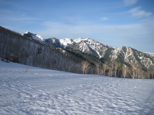 Snow on the pass