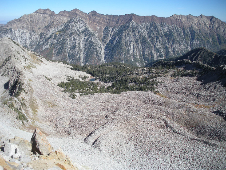 Maybird Gulch headwaters