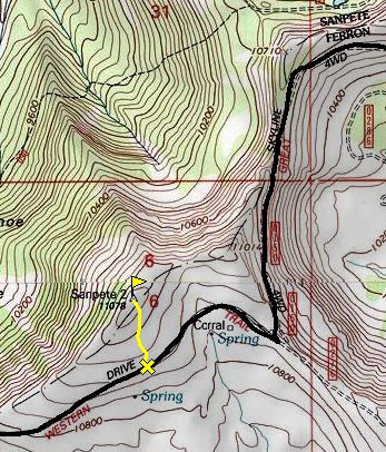 Sanpete 2 Benchmark Map