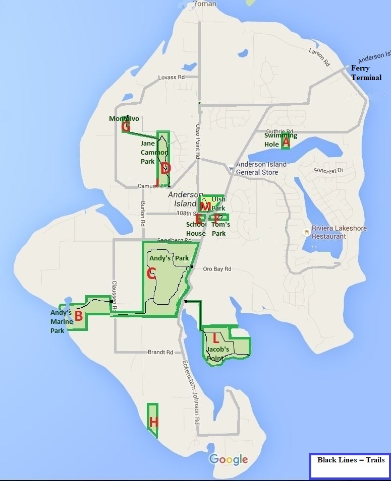 anderson island map