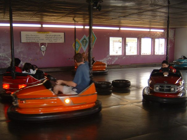 Ocean Shores bumper cars