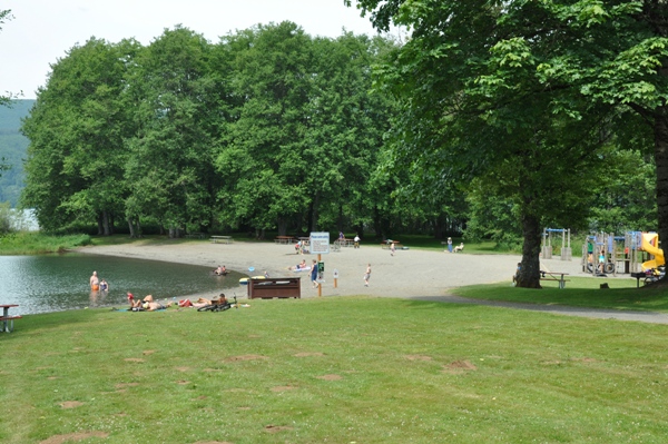 Mossyrock Park Beach