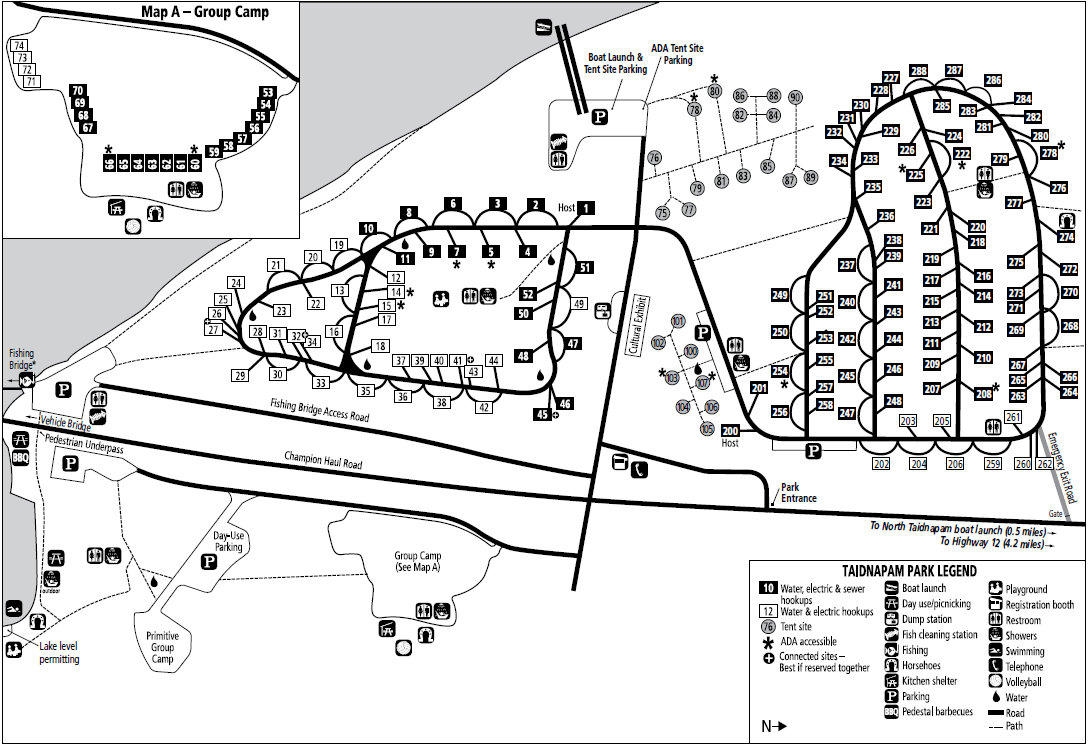 Taidnapam Park Map