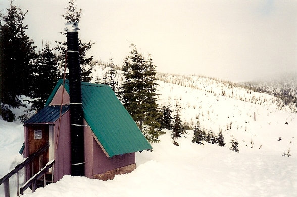 Hut bathroom