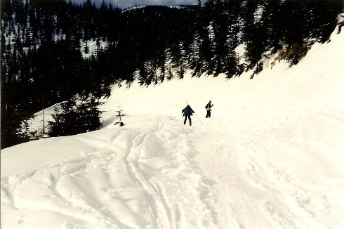 Cooper Creek skiing