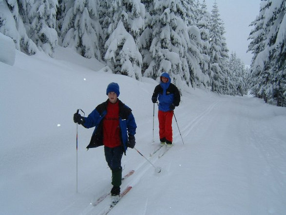 Copper Creek Hut route