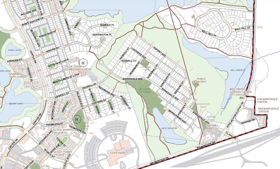 sellers city park map