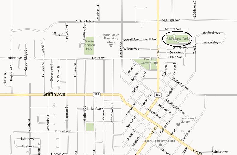 MacFarland Park map