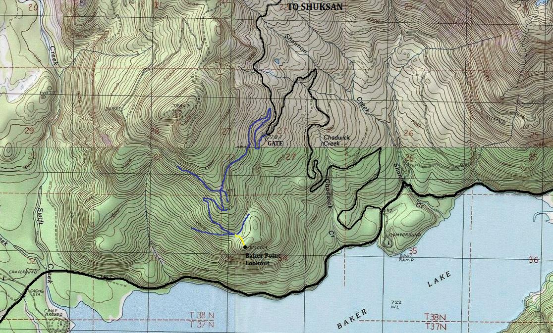 baker point lookout map