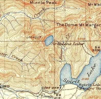 coldwater lookout map