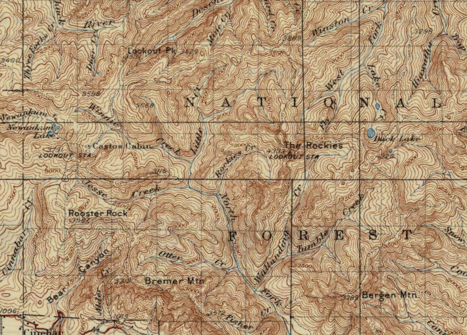 newaukum lookout map