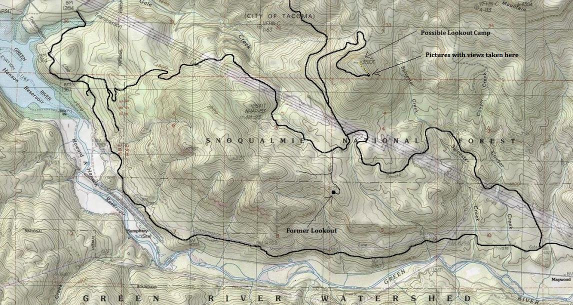 green river watershed map