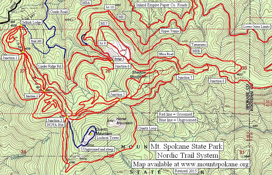 Nordic Trails Map