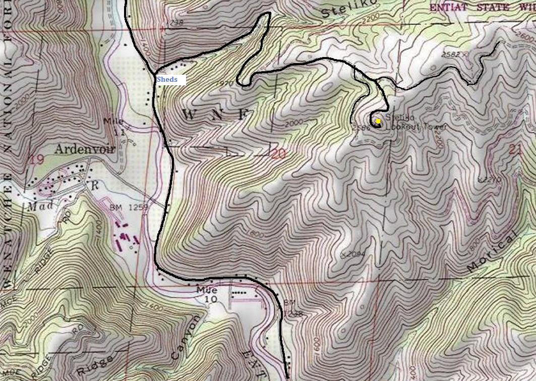 steliko lookout map