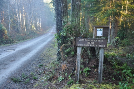 white chuck bench trail