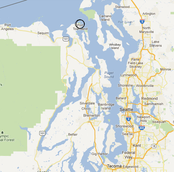 port townsend map