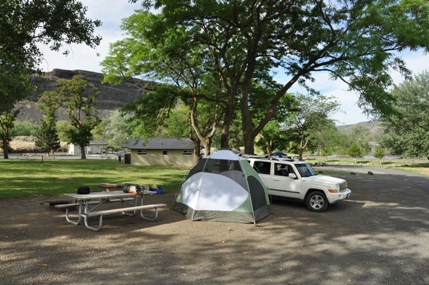 Dry Falls State Park Campground